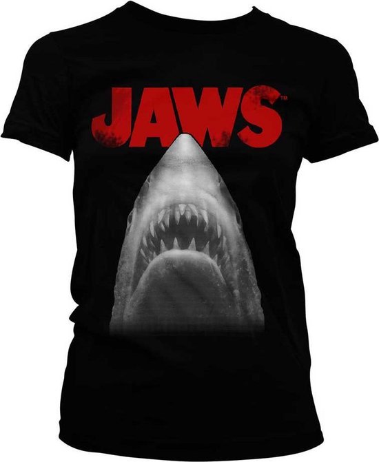 T-shirt Les Dents De La Mer (Jaws) - Poster Movie Vintage - Coton Unisexe - Gildan Soft Style - Neuf Sans étiquette