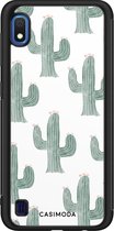Samsung A10 hoesje - Cactus print | Samsung Galaxy A10 case | Hardcase backcover zwart