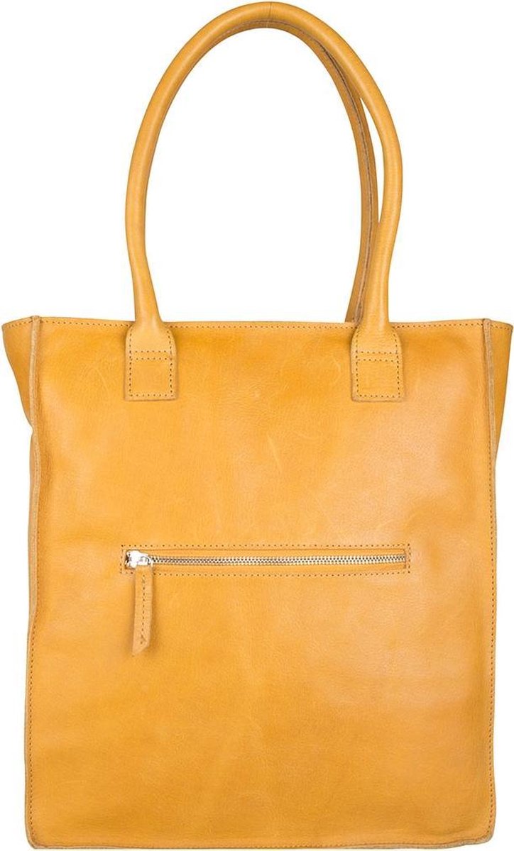 Cowboysbag Bag Woodridge Schoudertas 13 inch Laptoptas Geel