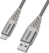 OtterBox Premium USB naar USB-C kabel - 1M - Zilver