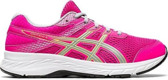 Asics Contend 6 GS meisjes hardloopschoenen pink | bol.com