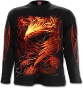 Spiral Longsleeve shirt -XL- PHOENIX ARISEN Zwart