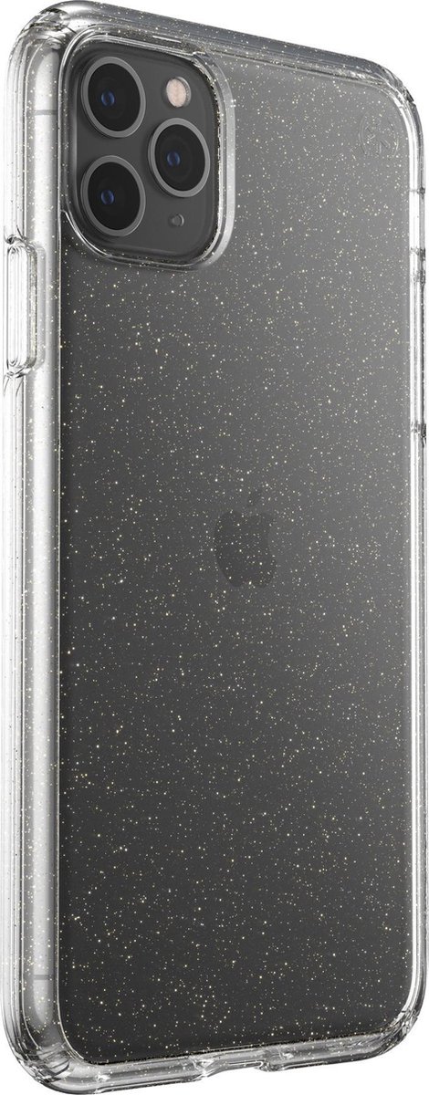 Speck Presidio Perfect Clear Glitter Apple iPhone 11 Pro Max Clear/Gold - with Microban