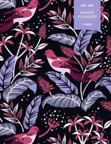 2019 - 2020 - Weekly Planner - 17 Months: August 2019 - December 2020 - Includes 30 pages of Dot Grid Pages for Notes - Vintage Floral Simple Weekly P