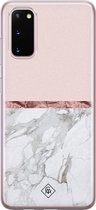 Samsung S20 hoesje siliconen - Rose all day | Samsung Galaxy S20 case | multi | TPU backcover transparant