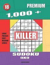 1,000 + Premium sudoku killer 9x9: Logic puzzles easy - medium levels