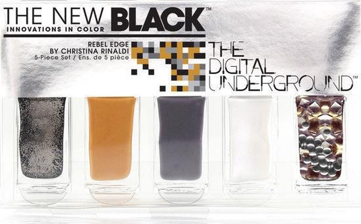 The New Black Digital Underground - Christina Rinaldi Rebel Edge - Nagellak