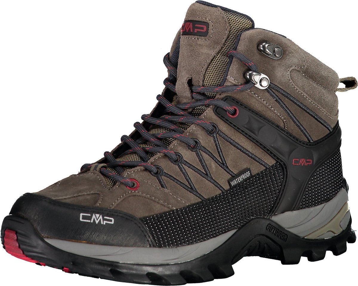 CMP Campagnolo Rigel WP Middelhoge Trekkingschoenen Heren Grijs
