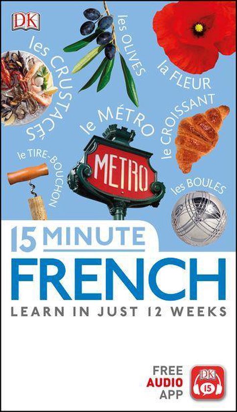 DK 15-Minute Language Learning - 15 Minute French - cover