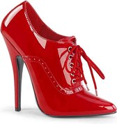 Devious Hoge hakken -37 Shoes- DOMINA-460 Paaldans schoenen Rood