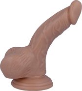 Mr. Intense - dildo - dildo vibrator - dildo vrouwen - dildo mannen - dildo anaal - dildo xxl  - beige - flexibel - 16cm Ø 2,7cm / sex / erotiek toys