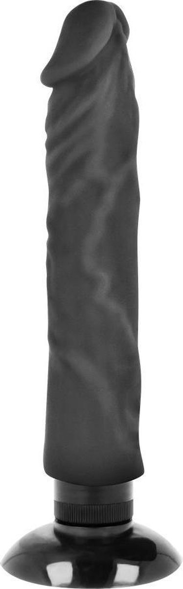 BASECOCK | Basecock Realistic Vibrator 2-1 Black 20cm