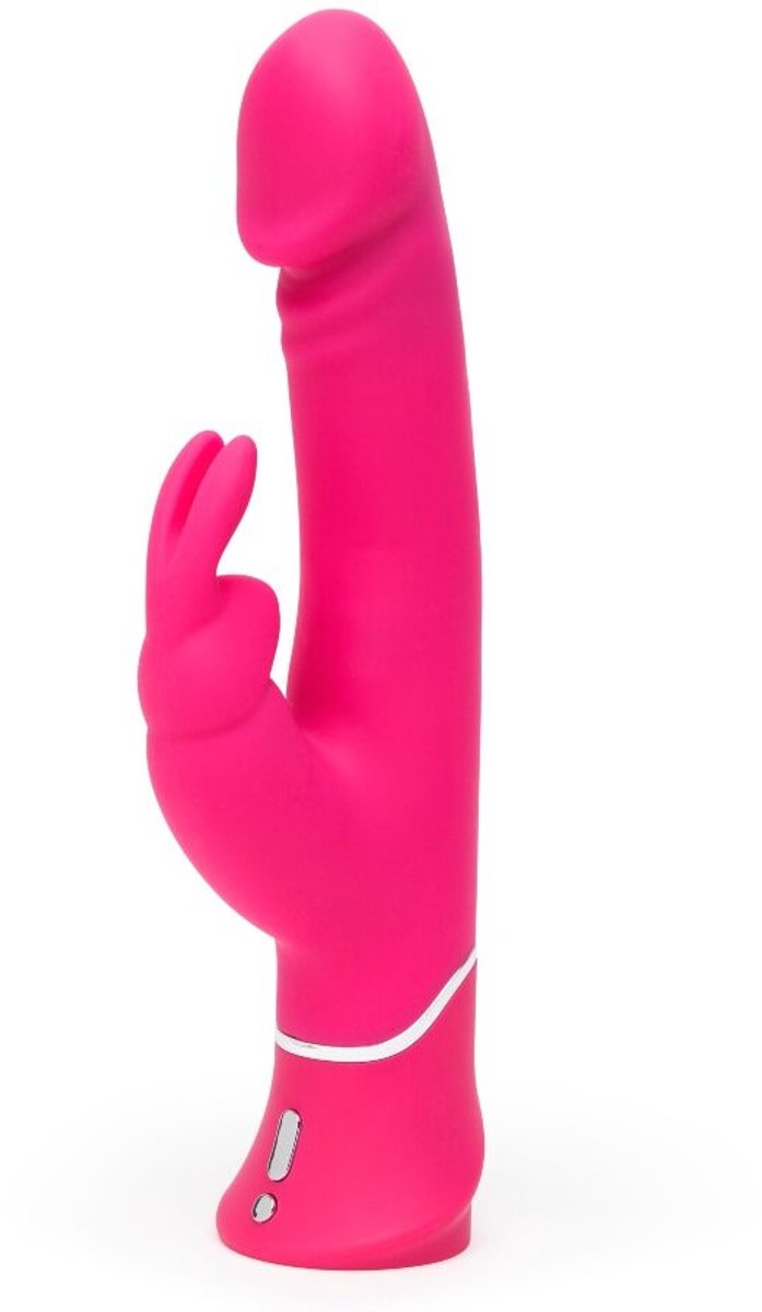 Happy Rabbit - Realistic Dual Density Rabbit Vibrator Roze
