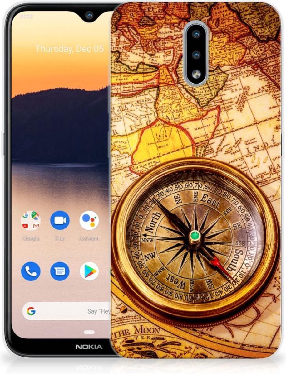 TPU Hoesje voor Nokia 2.3 Siliconen Back Cover Kompas
