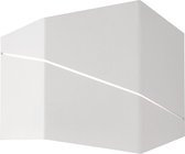 LED Wandlamp - Wandverlichting - Trion Zorran - 6W - Warm Wit 3000K - Rechthoek - Mat Wit - Aluminium - BES LED