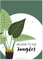 Poster A4 - Welcome to our jungle