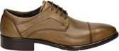 Ecco Citytray heren veterschoen - Cognac - Maat 41