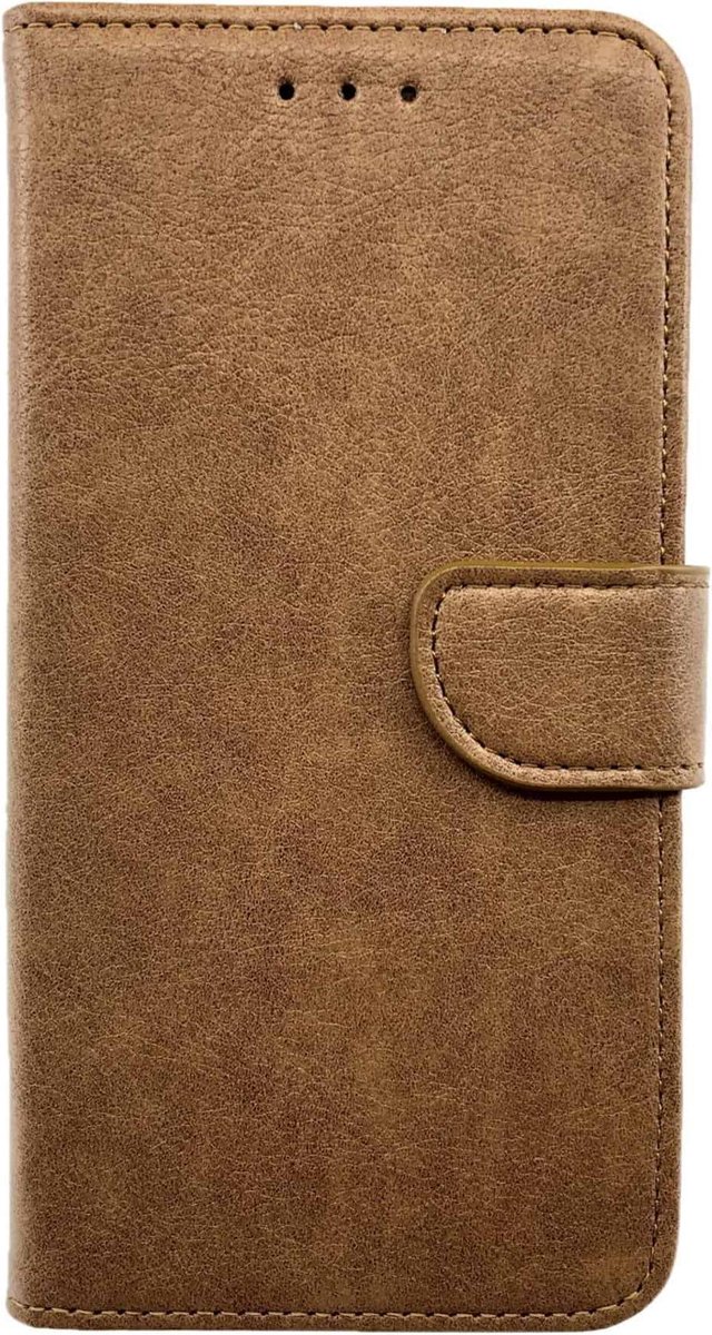FONU Boekmodel Hoesje Samsung Galaxy Note 20 - Lichtbruin