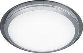 LED Plafondlamp - Trion Mizona - 18W - Aanpasbare Kleur - Dimbaar - Afstandsbediening - Rond - Transparent Helder - Kunststof