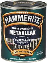 Hammerite Zijdeglans Metaallak - Stand Blauw - 750 ml | bol.com