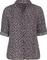 Paprika Dames Soepele blouse met libertyprint - Outdoorblouse - Maat 54