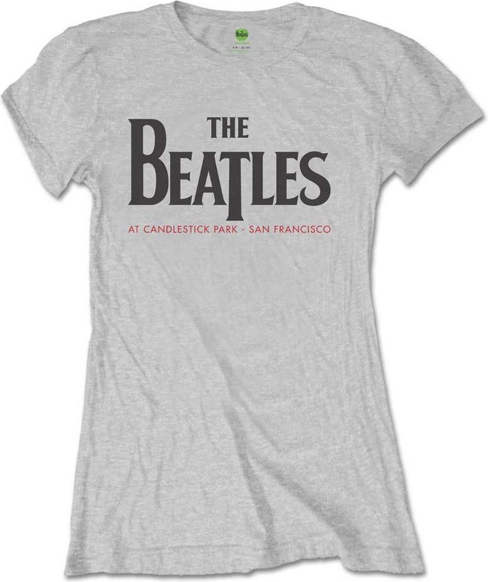 The Beatles - Candlestick Park Dames T-shirt - XXL - Grijs
