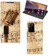 Cover Ontwerpen Geschikt voor Samsung Galaxy Note 20 Ultra Telefoonhoesje Bladmuziek