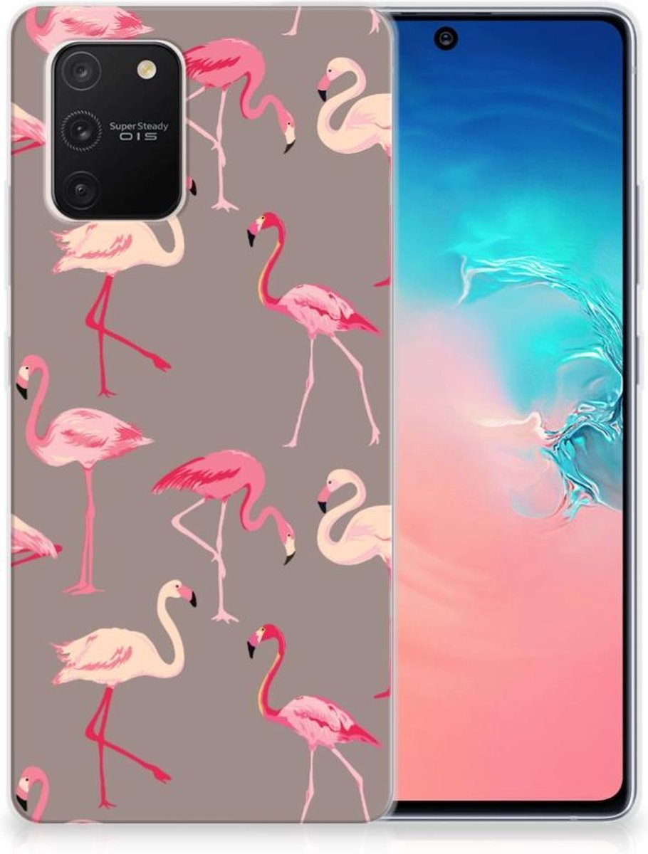 Samsung Galaxy S10 Lite TPU Hoesje Flamingo