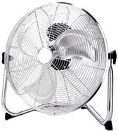 Ventilator - Aigi Unimo - Vloerventilator - Staand - Rond - Mat Zilver - Kunststof - BSE
