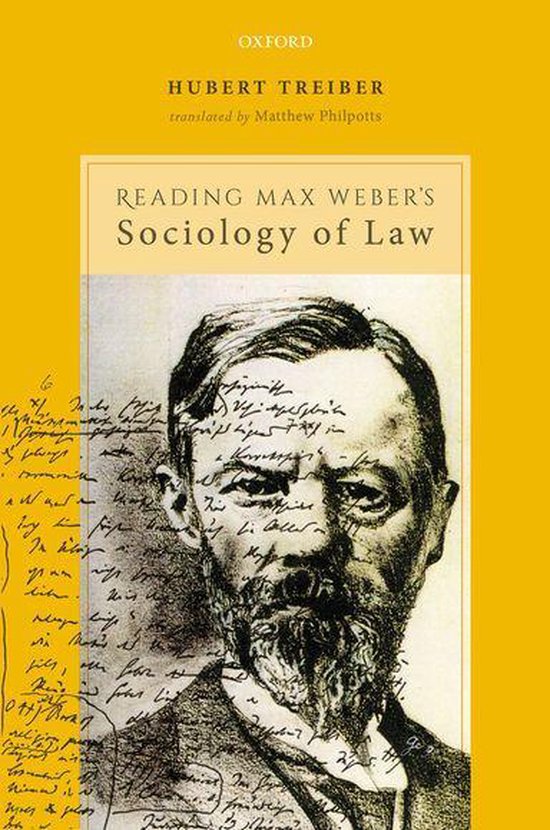 Reading Max Weber's Sociology of Law - cover