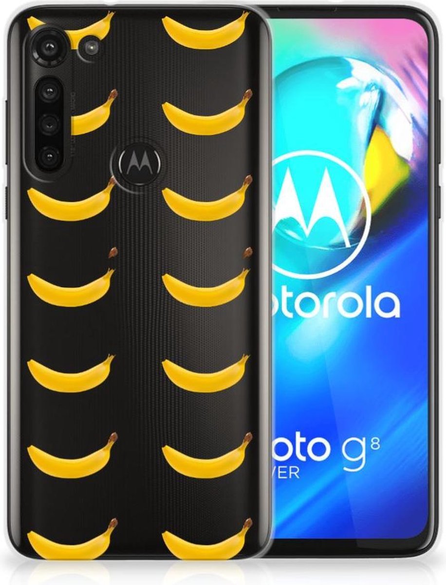 Motorola Moto G8 Power Siliconen Case Banana