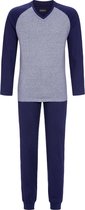 Sportieve heren pyjama blauw