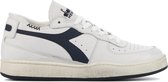 Diadora  Sneakers Heren - Lage sneakers / Herenschoenen - Suède - Mi Basket Row Cut     -  Wit blauw - Maat 45