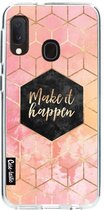 Casetastic Samsung Galaxy A20e (2019) Hoesje - Softcover Hoesje met Design - Make It Happen Print