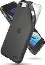 Ringke Air Backcover iPhone SE (2022 / 2020) / 8 / 7 hoesje - Smoke Black