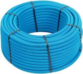 Henco Standard flexibele meerlagenbuis met mantel - 26 x 3 mm 50 meter blauw