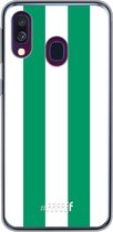 Samsung Galaxy A40 Hoesje Transparant TPU Case - FC Groningen #ffffff