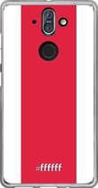 Nokia 8 Sirocco Hoesje Transparant TPU Case - AFC Ajax #ffffff