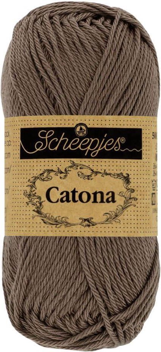 Scheepjes Catona 10gr - 507 Chocolate