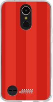 LG K10 (2017) Hoesje Transparant TPU Case - FC Twente #ffffff