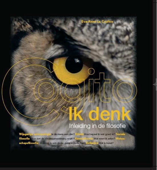 Cover van het boek 'Ik denk/Cogito / druk 1' van E.A. le Coultre