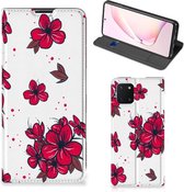 Smartphone Hoesje Geschikt voor Samsung Galaxy Note 10 Lite Mobiel Cover Blossom Red