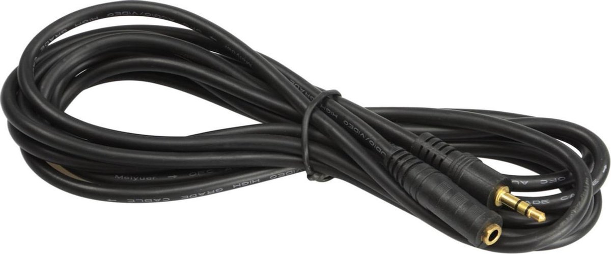 ACV 311490-09 audio kabel 3 m 3.5 Zwart