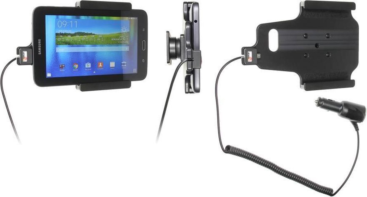 Samsung Galaxy Tab 3 Lite Actieve houder met 12/24V lader