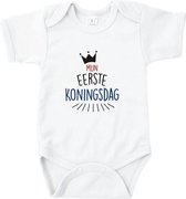 Romper Mijn 1ste koningsdag Wit 50/56