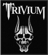 Trivium Patch Screaming Skull Zwart