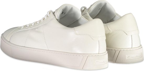 Santoni Sneaker Wit - Maat 40.5 - Heren - Lente/Zomer Collectie - Leer |  bol.com