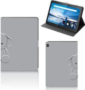 Cover Case Lenovo Tablet M10 Hoes met Magneetsluiting Baby Olifant