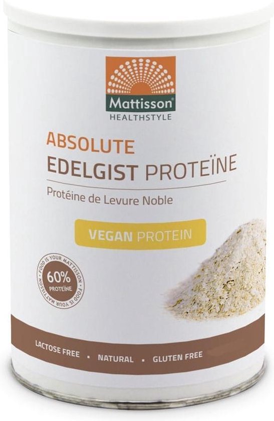 Mattisson - Edelgist Proteïne Poeder - 60% Eiwit - Vegan Eiwitpoeder - 400 Gram