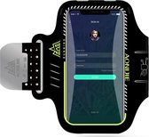 Aonijie Telefoon Sport Armband Voor Smartphone 6.0 Inch Zwart